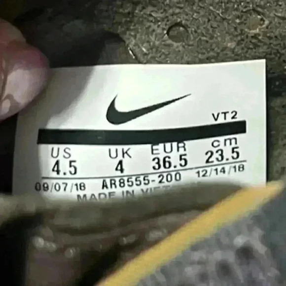 Nike React WR ISPA Velvet Brown Terra Orange size 4.5 - Picture 4 of 6